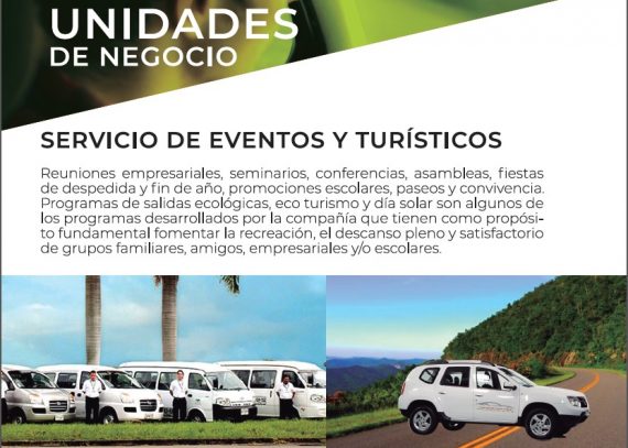 SERVICIO DE EVENTOS Y TURÍSTICOS