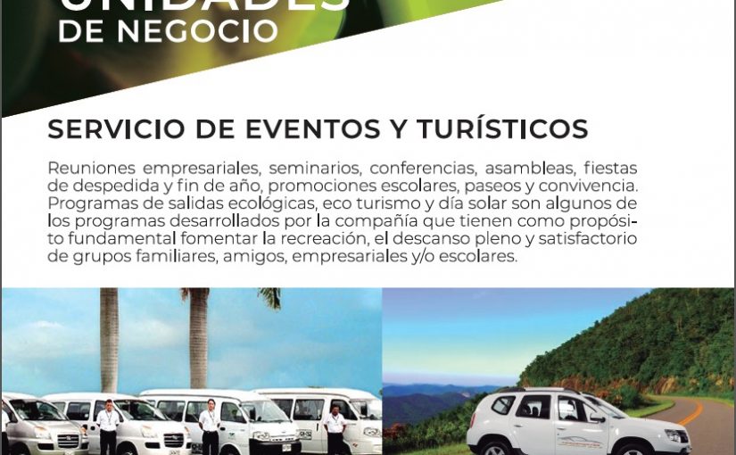 SERVICIO DE EVENTOS Y TURÍSTICOS